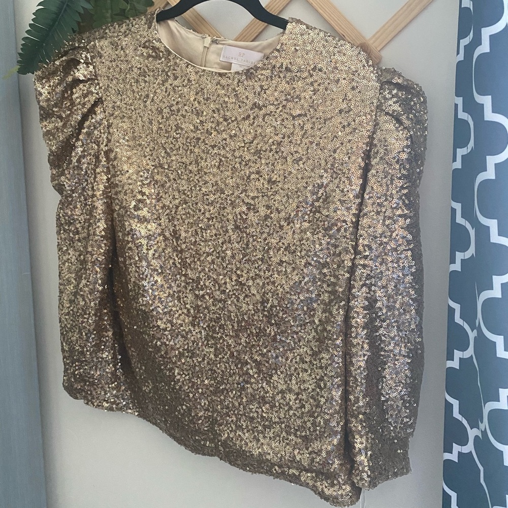 Rachel parcell sequin top